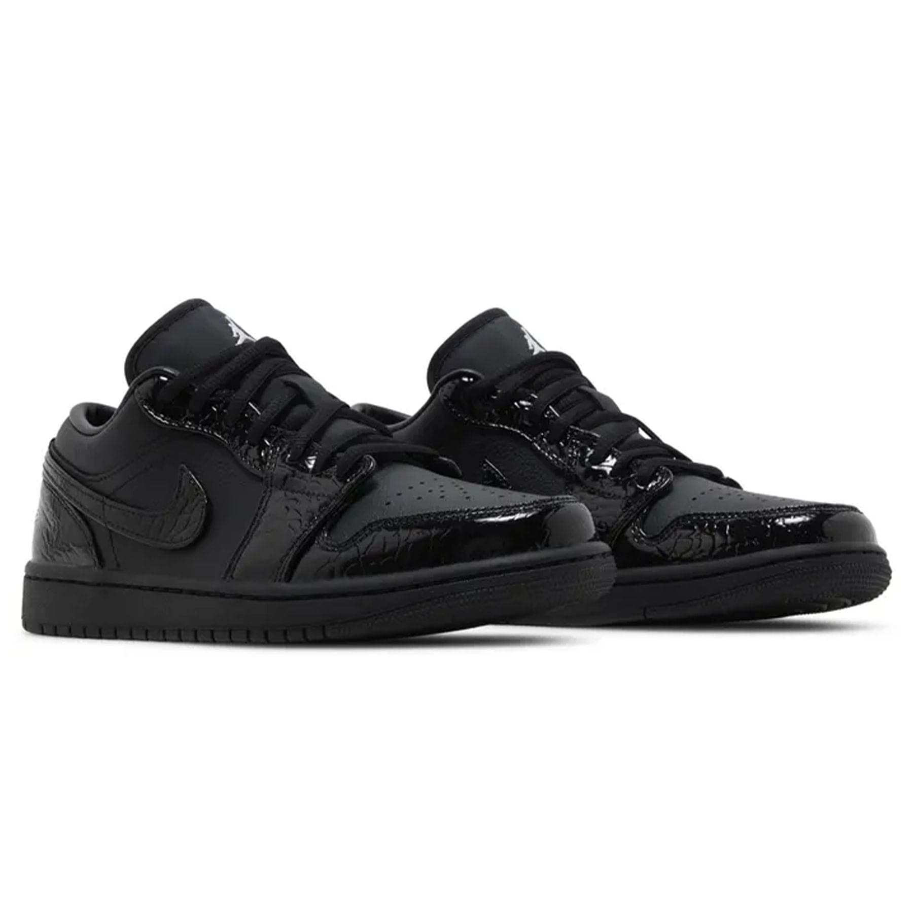 Air Jordan 1 Low SE Wmns 'Black Croc' — UK 2.5 | EU 35.5 | US 5 — Back View