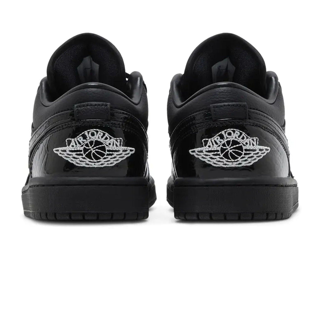 Air Jordan 1 Low SE Wmns 'Black Croc' — UK 2.5 | EU 35.5 | US 5 — Top View