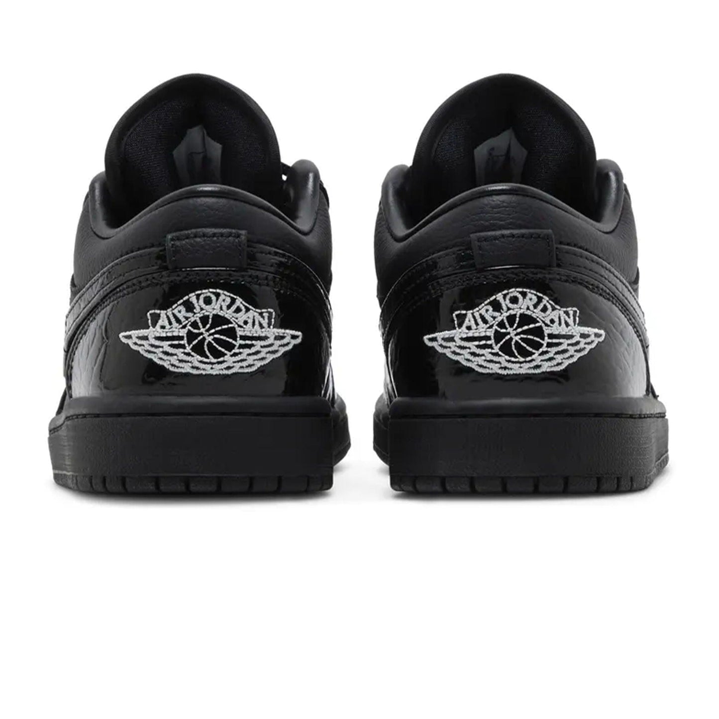 Air Jordan 1 Low SE Wmns 'Black Croc' — UK 2.5 | EU 35.5 | US 5 — Top View