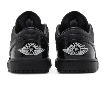 Air Jordan 1 Low SE Wmns 'Black Croc' — UK 2.5 | EU 35.5 | US 5 — Top View