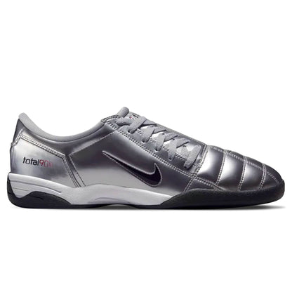 Nike Total 90 3 SP 'Metallic Silver Red' 2025 — UK 3 | EU 35.5 | US 3.5 — Side View
