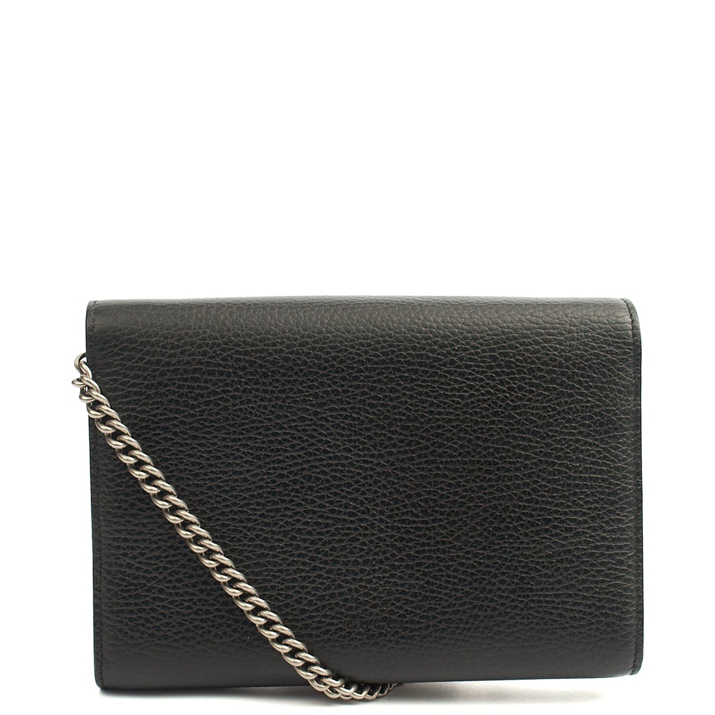 Gucci Cross Body Dionysus Chain Wallet in Black, Leather — Alternate View 9