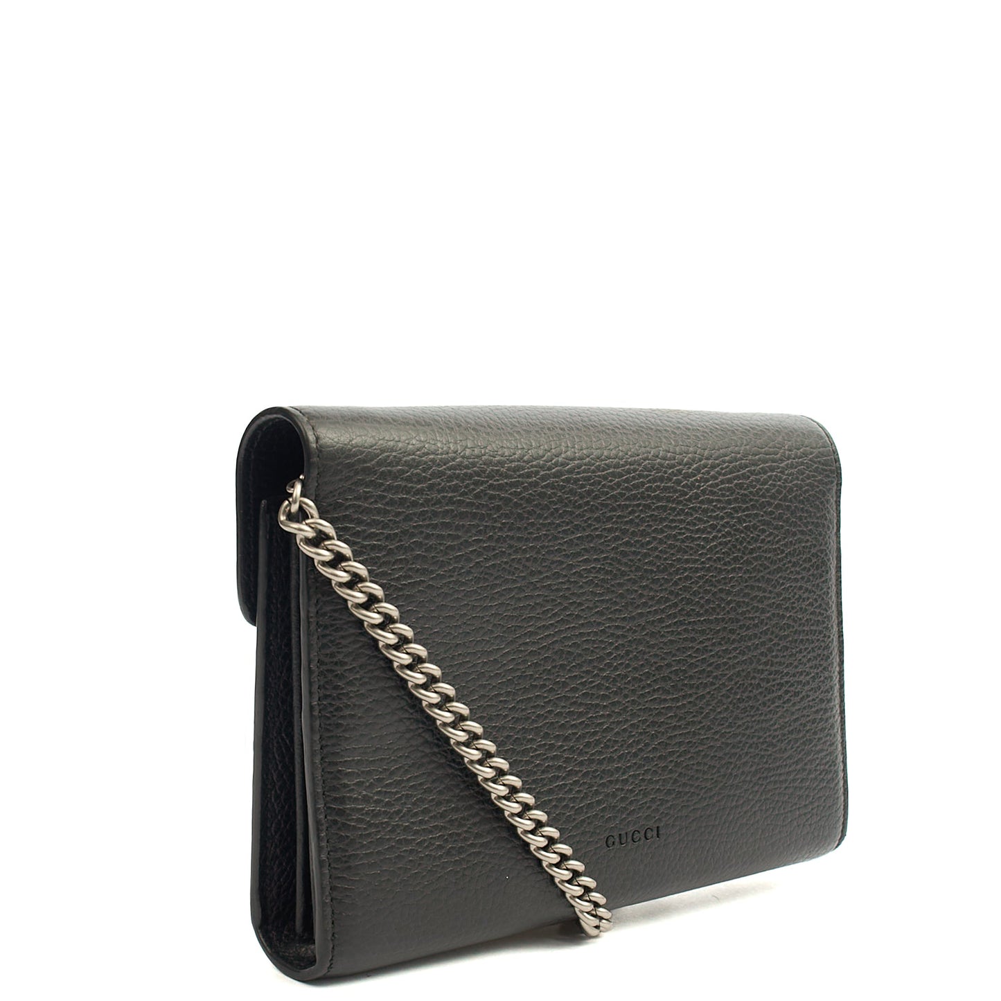 Gucci Cross Body Dionysus Chain Wallet in Black, Leather — Alternate View 8