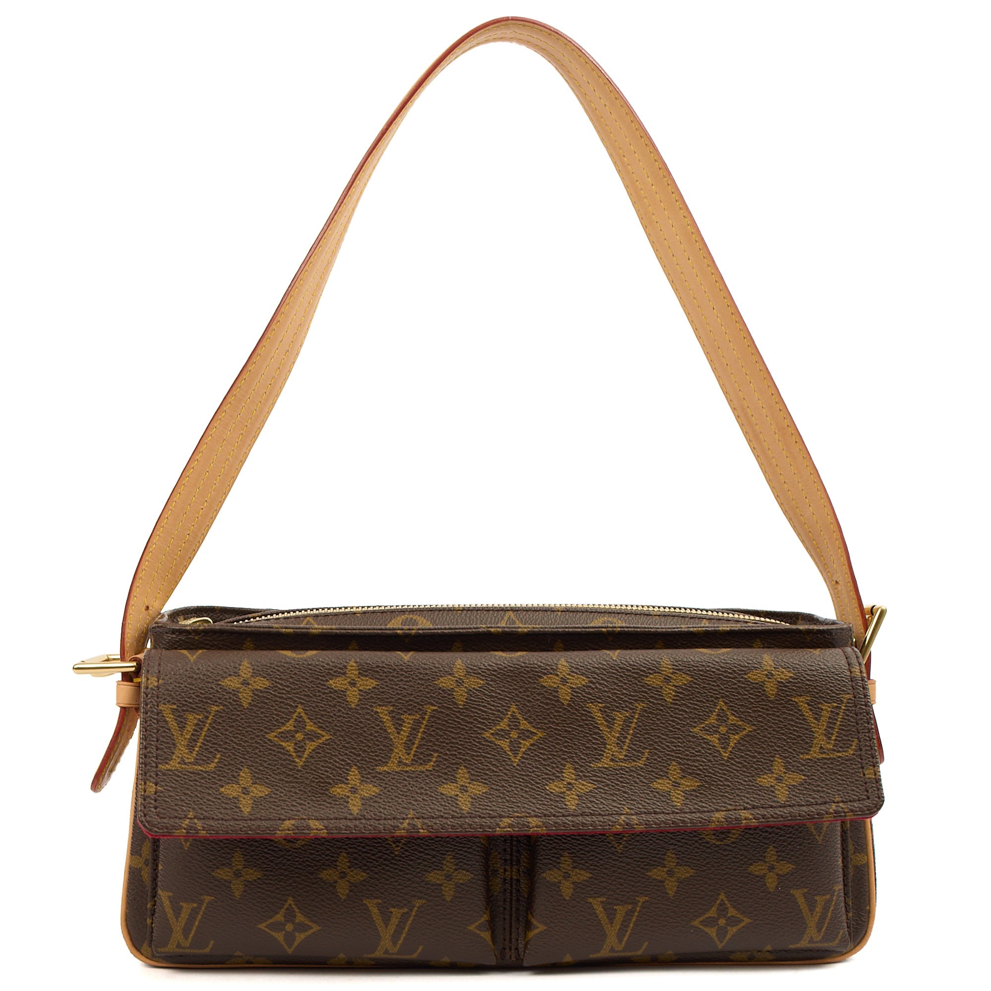Louis Vuitton Shoulder Bag Vivacite Bag in Monogram, Canvas — Back View