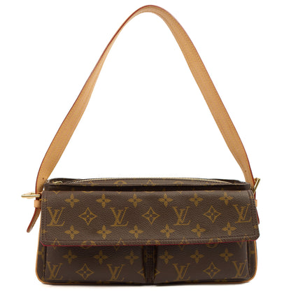 Louis Vuitton Shoulder Bag Vivacite Bag in Monogram, Canvas — Back View
