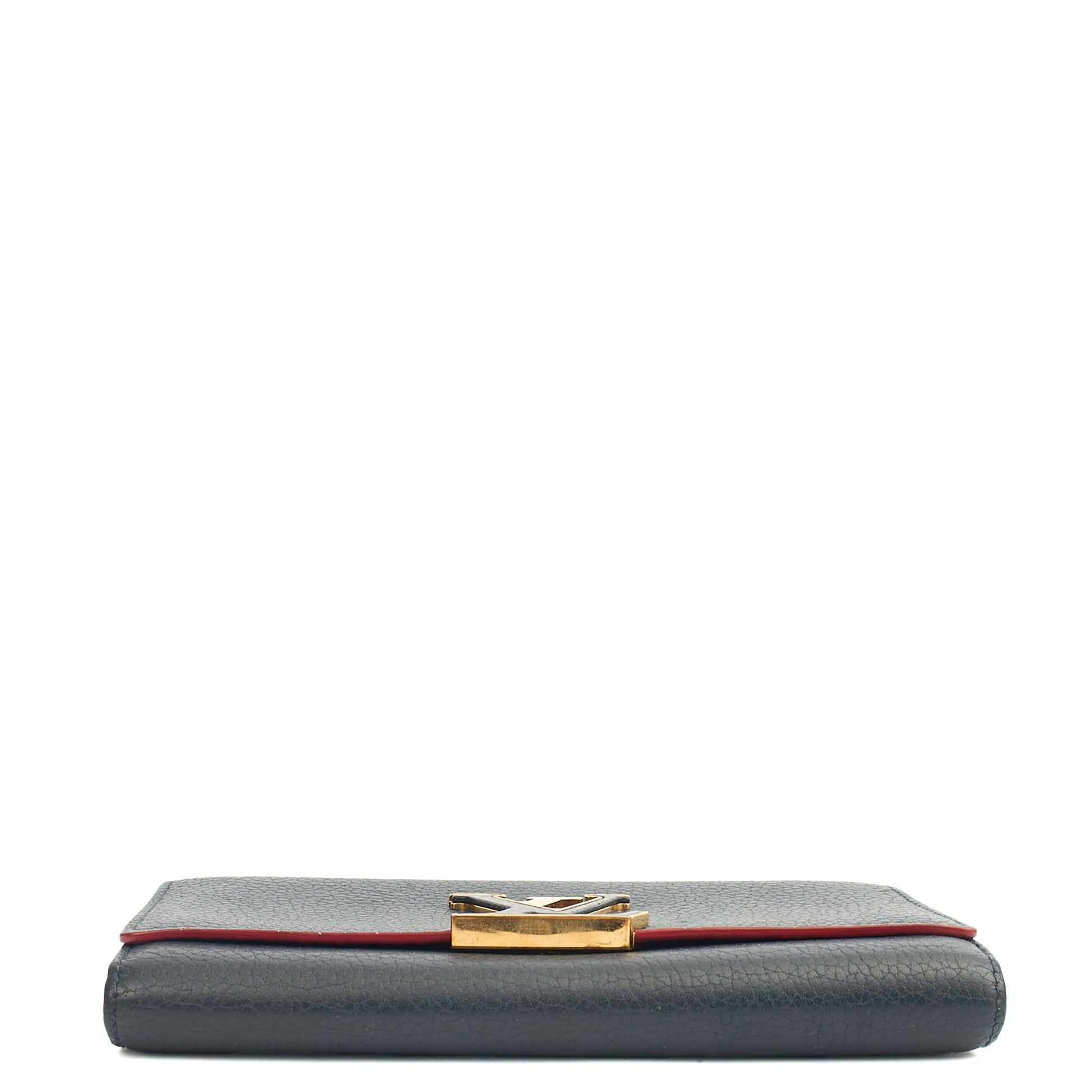Louis Vuitton Wallet Capucines Wallet  in Navy, Calfskin Leather — Alternate View 18
