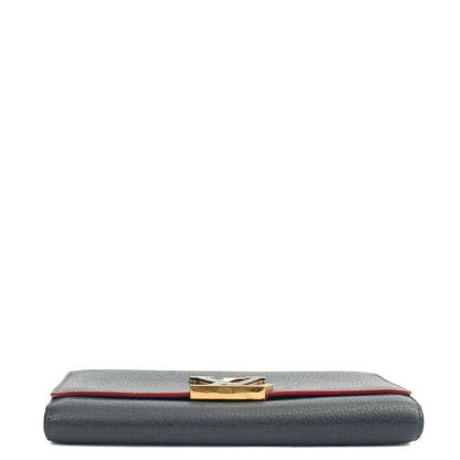 Louis Vuitton Wallet Capucines Wallet  in Navy, Calfskin Leather — Alternate View 18
