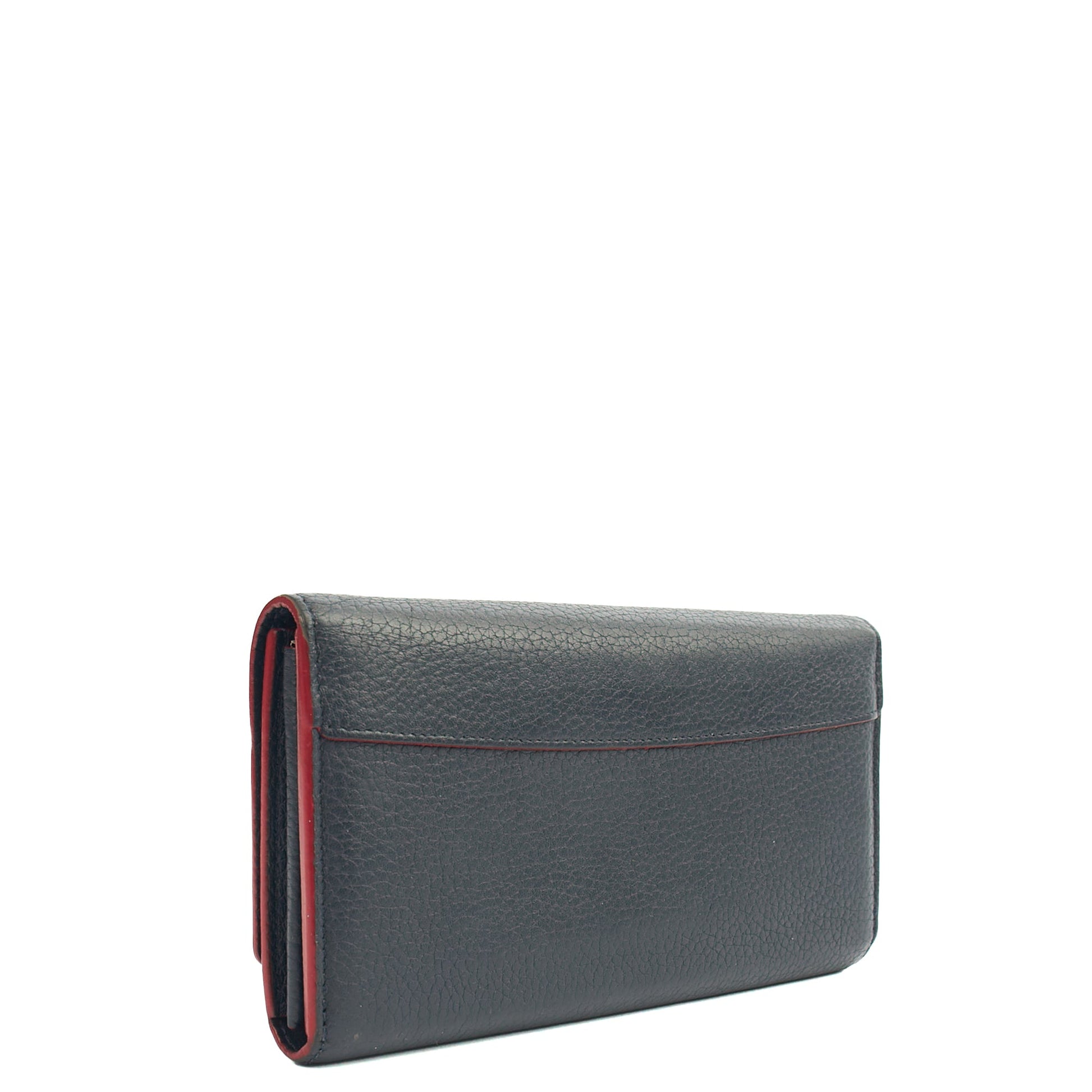 Louis Vuitton Wallet Capucines Wallet  in Navy, Calfskin Leather — Alternate View 9