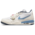 Air Jordan Legacy 312 Low Wmns 'Sail Aegean Storm' — UK 2.5 | EU 35.5 | US 5 — Front View
