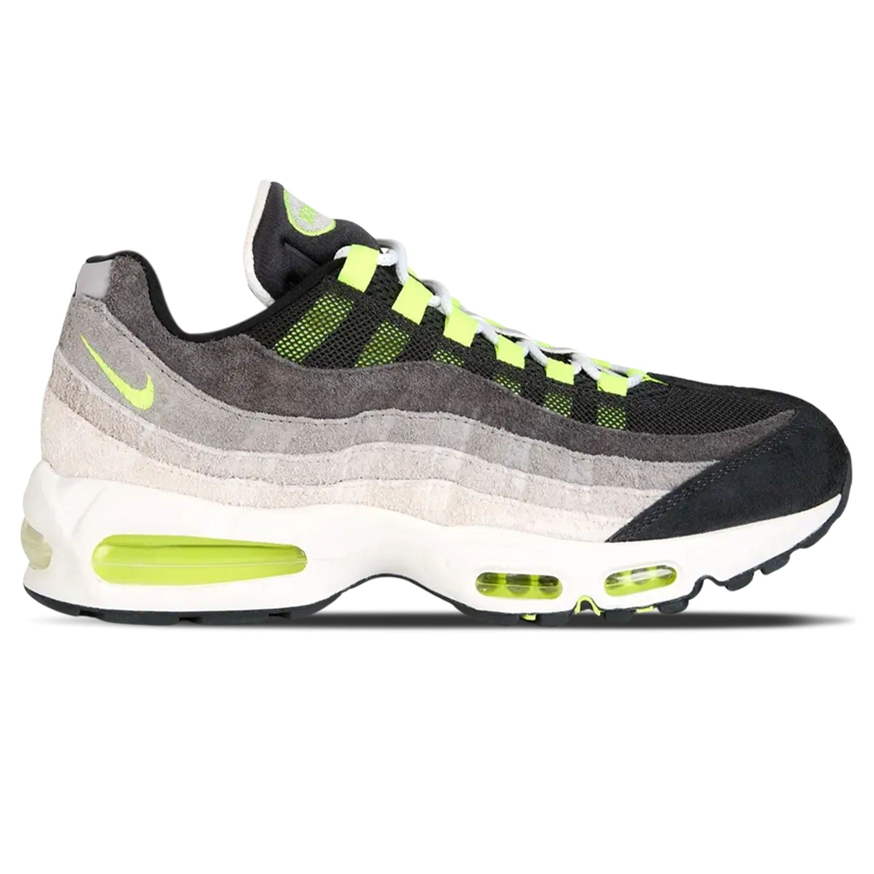 Nike Air Max 95 OG 'Reverse Neon' — UK 3 | EU 35.5 | US 3.5 — Side View