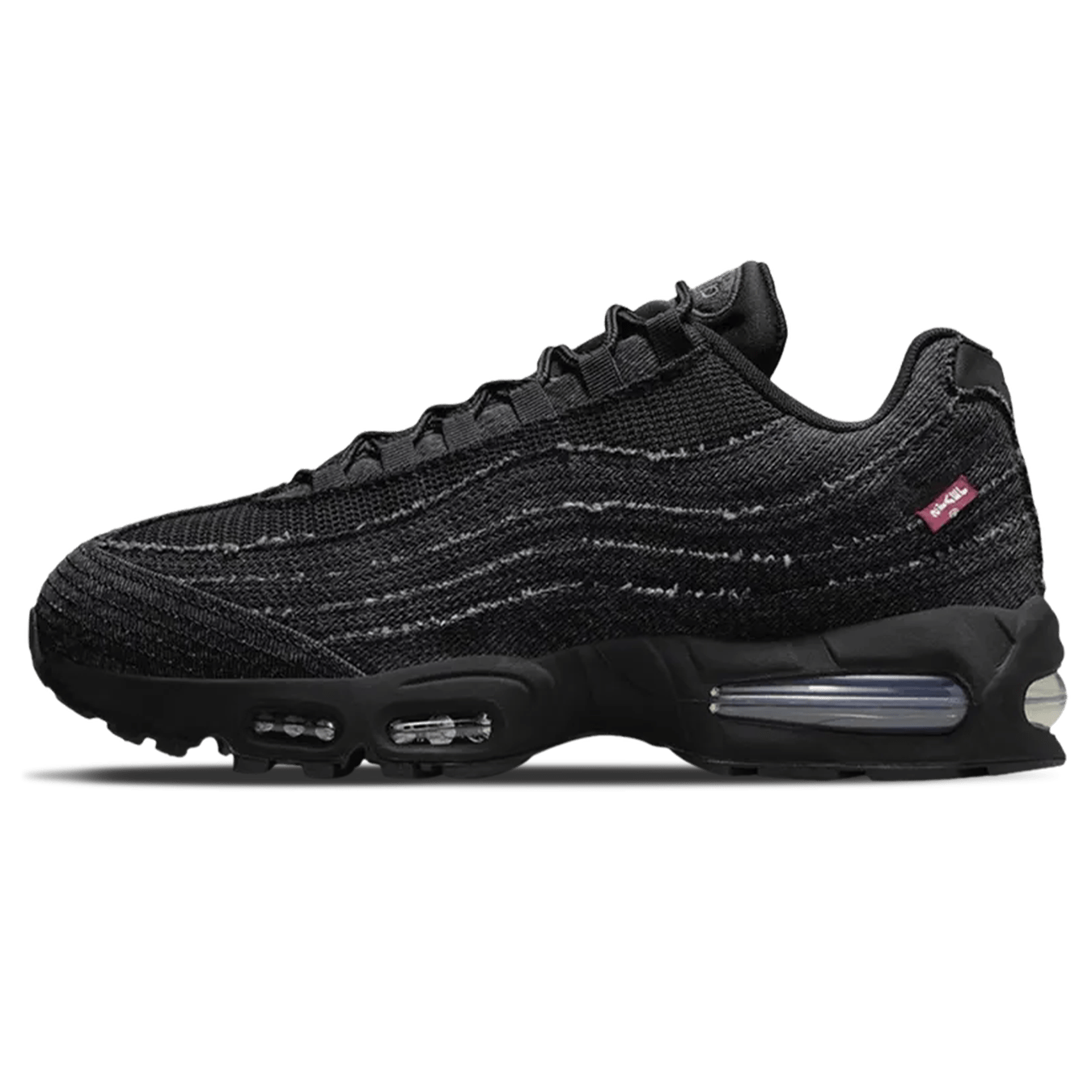 Levi's x Nike Air Max 95 OG 'Black Anthracite' — UK 3 | EU 35.5 | US 3.5 — Front View