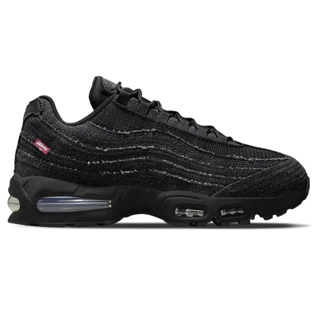 Levi's x Nike Air Max 95 OG 'Black Anthracite' — UK 3 | EU 35.5 | US 3.5 — Side View