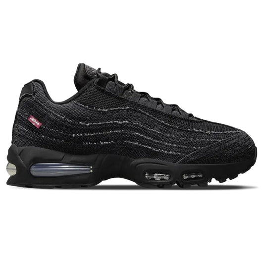 Levi's x Nike Air Max 95 OG 'Black Anthracite' — UK 3 | EU 35.5 | US 3.5 — Side View