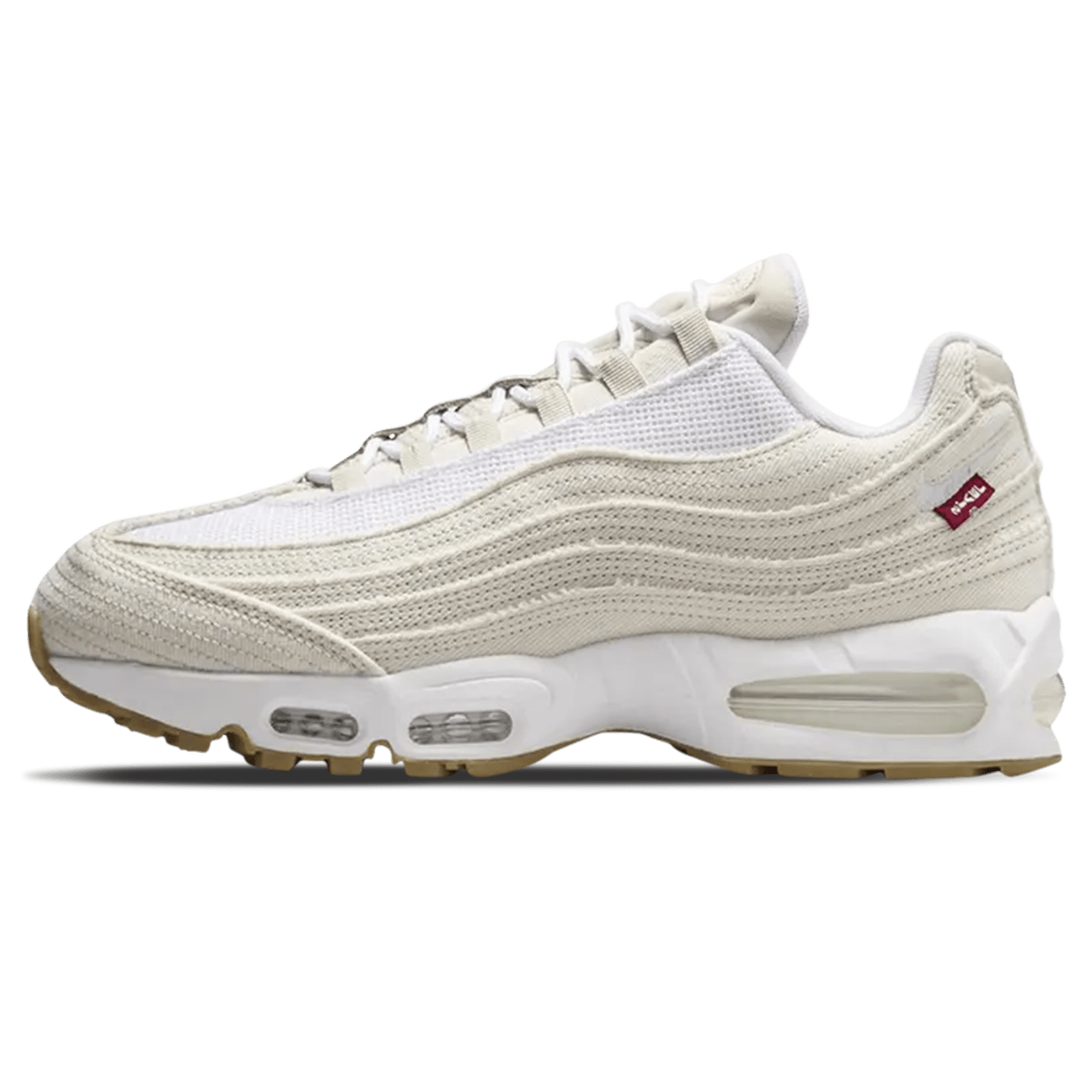 Levi's x Nike Air Max 95 OG 'Light Orewood Brown' — UK 3 | EU 35.5 | US 3.5 — Front View