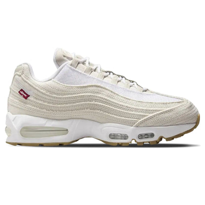 Levi's x Nike Air Max 95 OG 'Light Orewood Brown' — UK 3 | EU 35.5 | US 3.5 — Side View