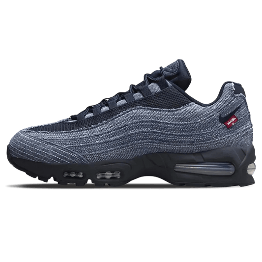Levi's x Nike Air Max 95 OG 'Obsidian' — UK 3 | EU 35.5 | US 3.5 — Front View