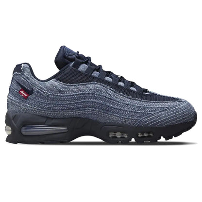 Levi's x Nike Air Max 95 OG 'Obsidian' — UK 3 | EU 35.5 | US 3.5 — Side View