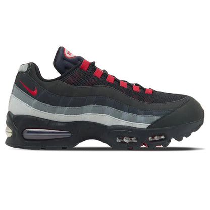 Liverpool F.C. x Nike Air Max 95 OG 'Black Gym Red' — UK 3 | EU 35.5 | US 3.5 — Side View