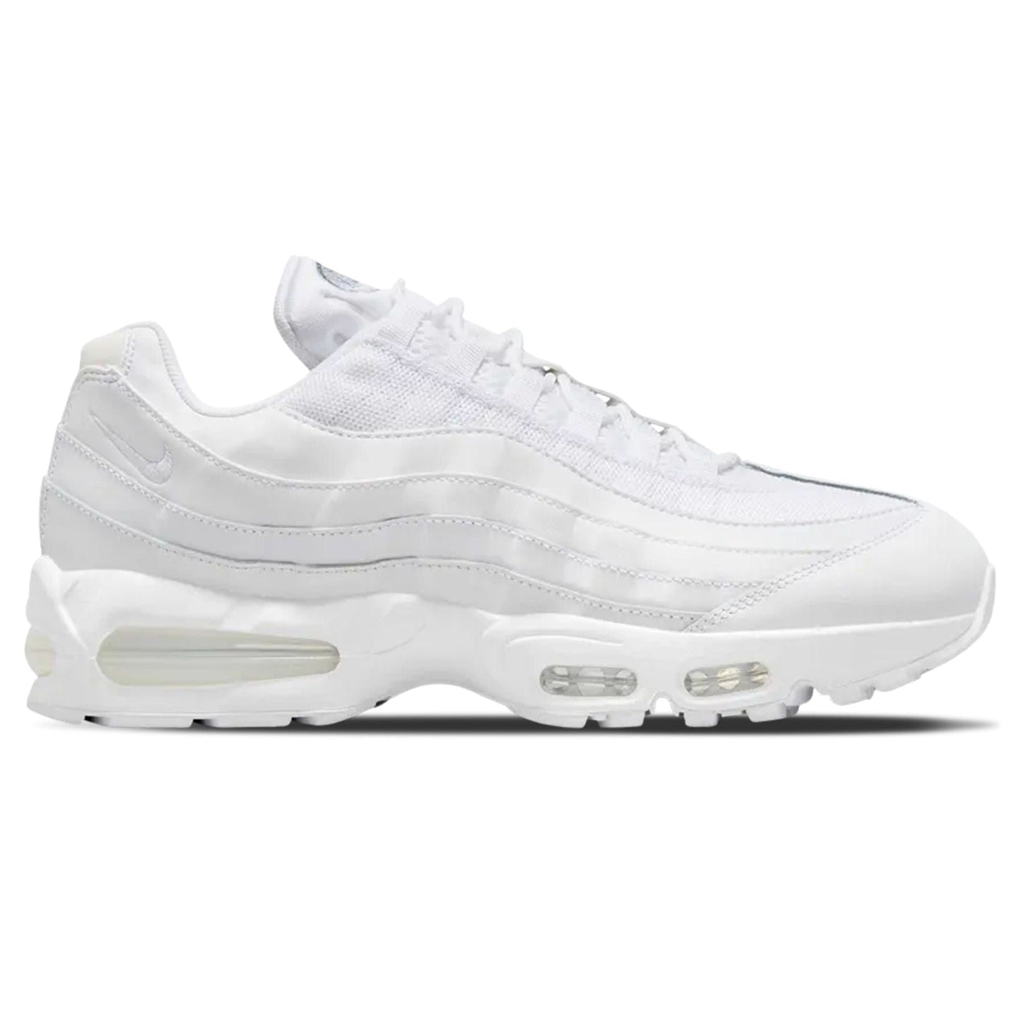 Nike Air Max 95 OG 'White Pure Platinum' — UK 3 | EU 35.5 | US 3.5 — Side View