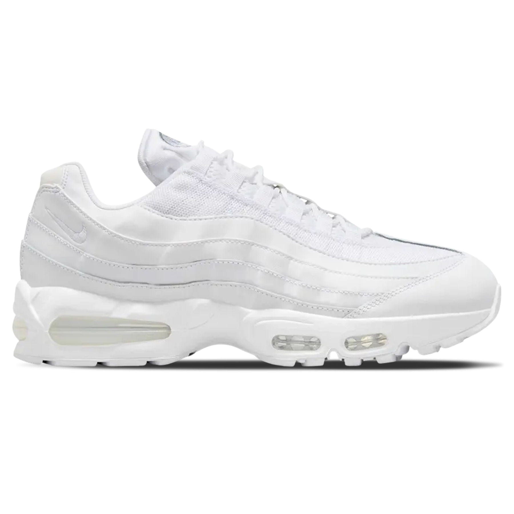 Nike Air Max 95 OG 'White Pure Platinum' — UK 3 | EU 35.5 | US 3.5 — Side View