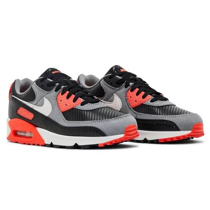 Nike Air Max 90 Premium 'Carbon Fiber Infrared' — UK 3 | EU 35.5 | US 3.5 — Back View