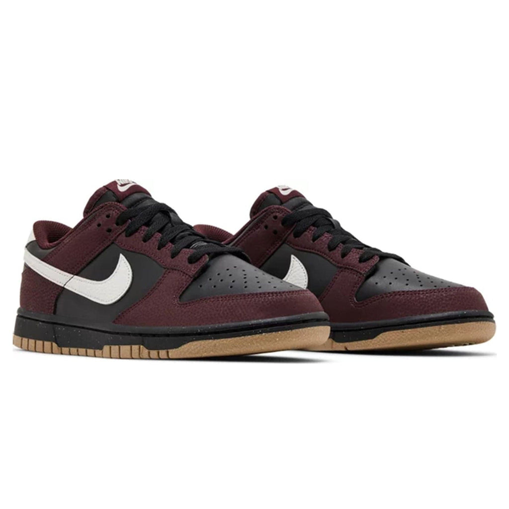 Nike Dunk Low Next Nature Wmns 'Burgundy Crush Black' — UK 2.5 | EU 35.5 | US 5 — Top View