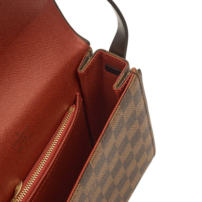 Louis Vuitton Shoulder Bag Tribeca Long Bag in Damier, Canvas — Detail View