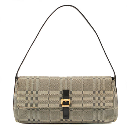 Burberry Shoulder Bag Shoulder Bag in Black, Leather — Alternate View 7