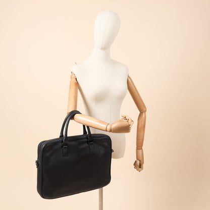 Mulberry Top Handle Briefcase in Black, Leather — Alternate View 9
