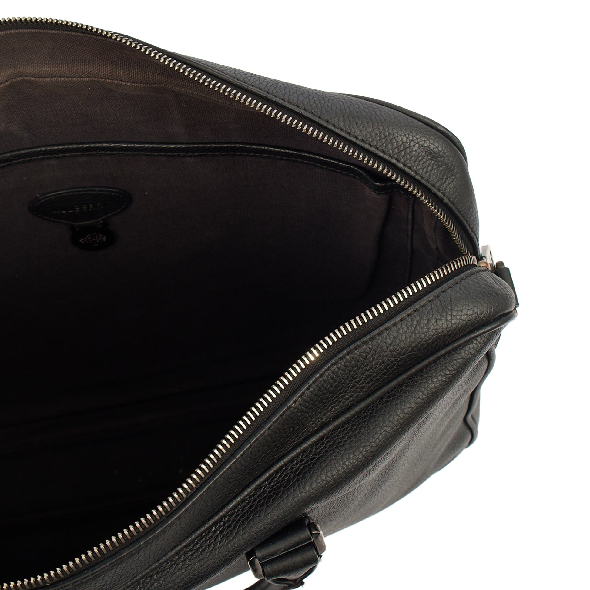 Mulberry Top Handle Briefcase in Black, Leather — Alternate View 7