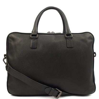 Mulberry Top Handle Briefcase in Black, Leather — Alternate View 11