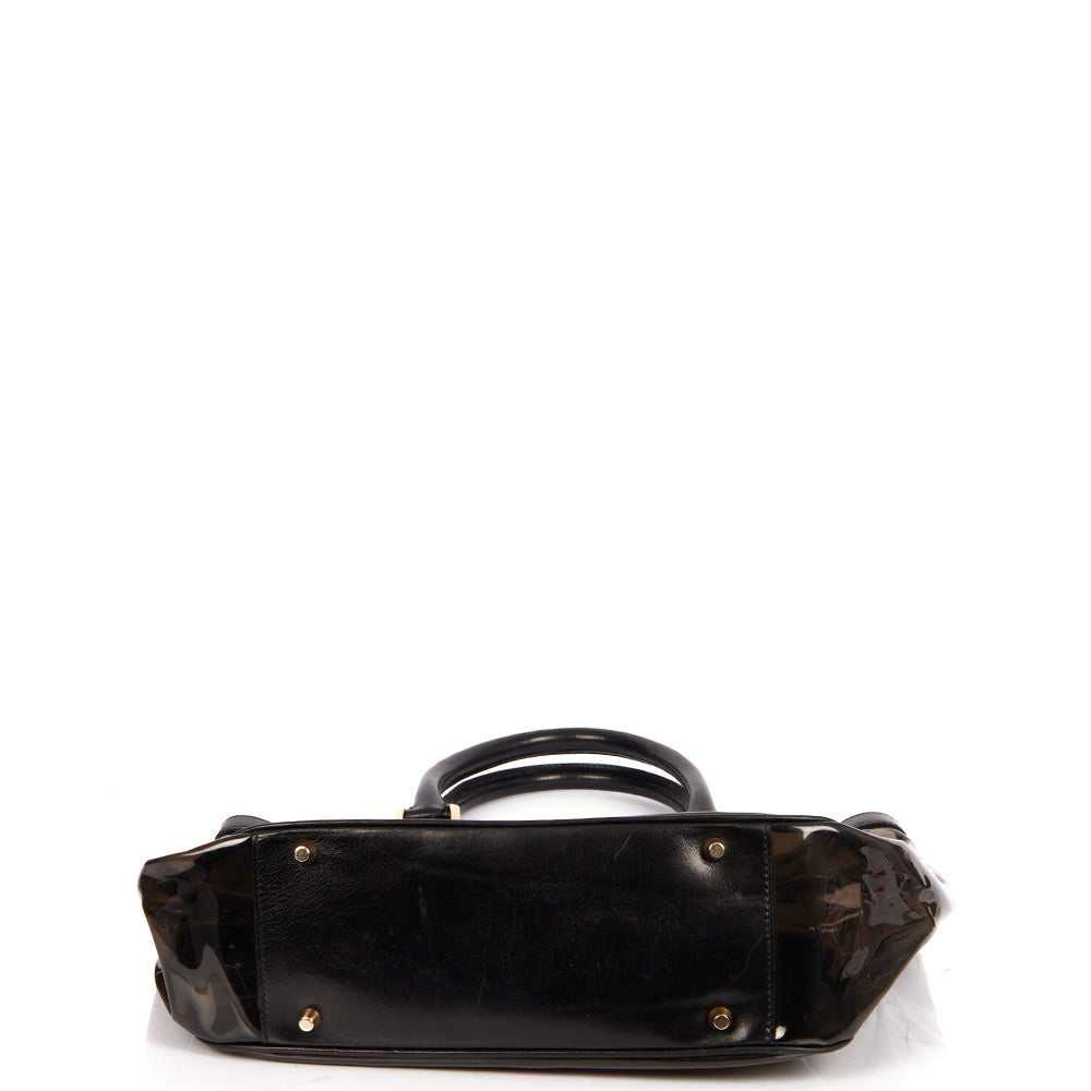 Burberry Tote Tote in Black, Other — Top View