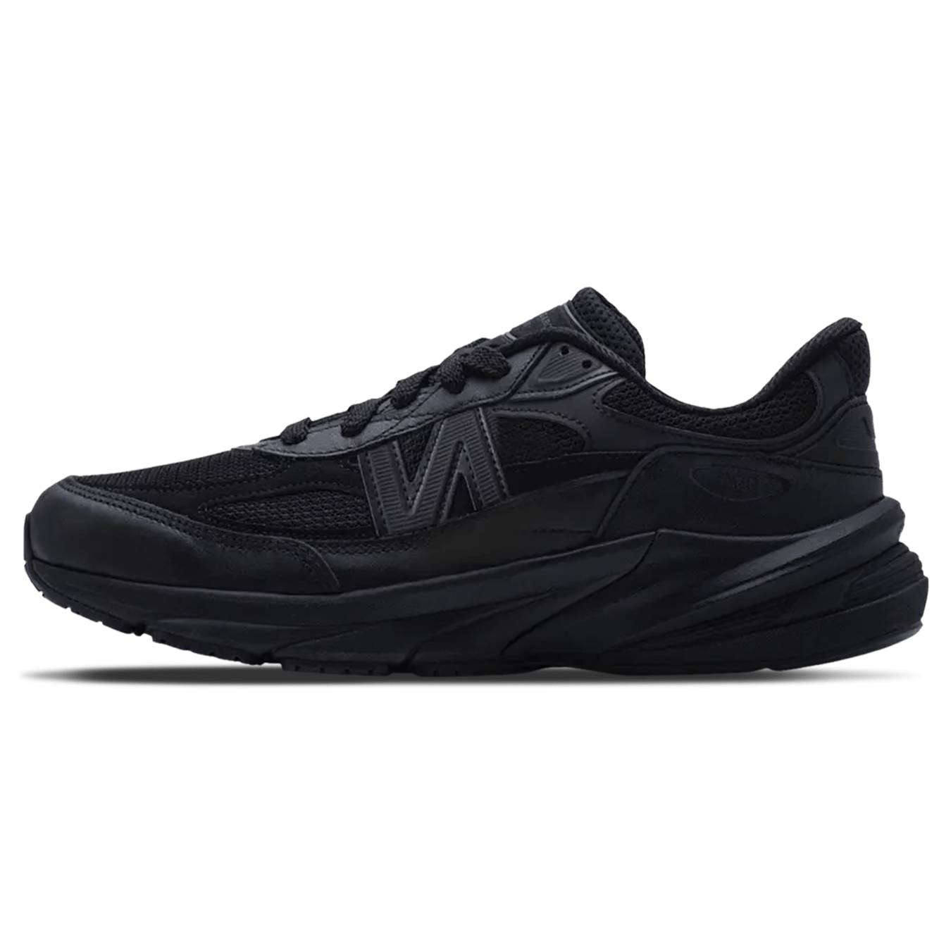 Comme des Garçons Homme x New Balance 990v6 Made in USA 'Black' — UK 3.5 | EU 36 | US 4 — Front View