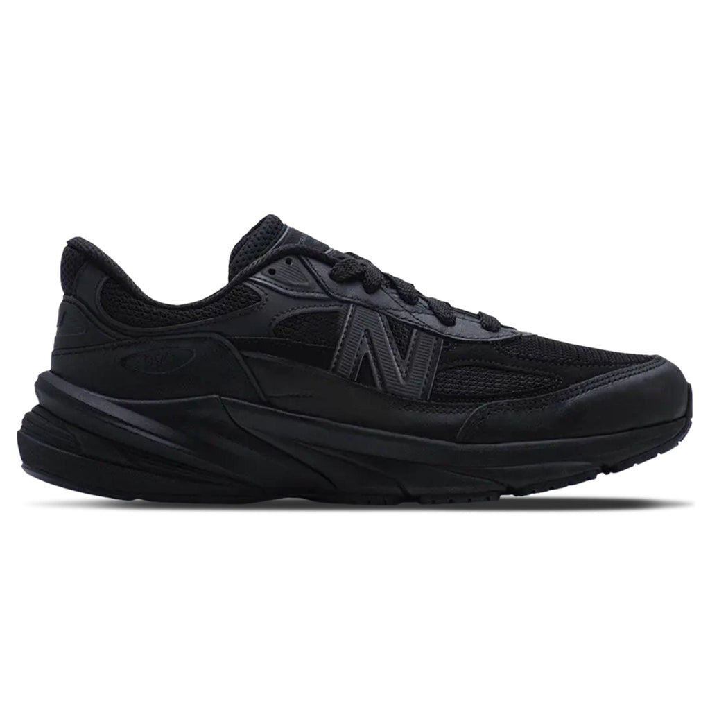 Comme des Garçons Homme x New Balance 990v6 Made in USA 'Black' — UK 3.5 | EU 36 | US 4 — Side View