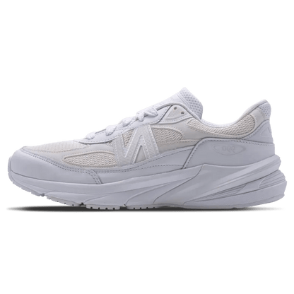 Comme des Garçons Homme x New Balance 990v6 Made in USA 'White' — UK 3.5 | EU 36 | US 4 — Front View