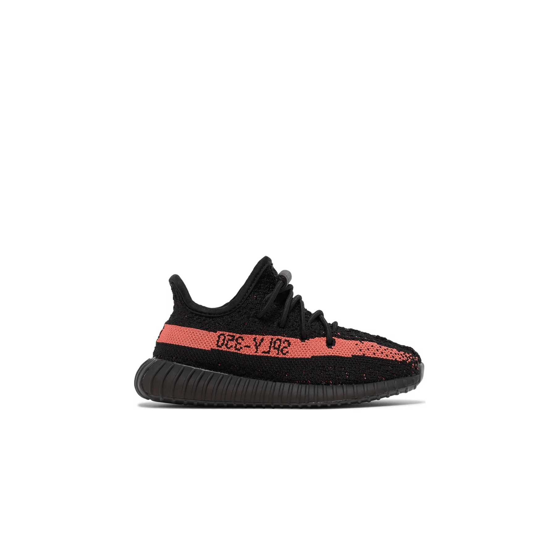 adidas Yeezy Boost 350 V2 Infants 'Core Black Red' — UK 0k | EU 16 | US 1k — Side View