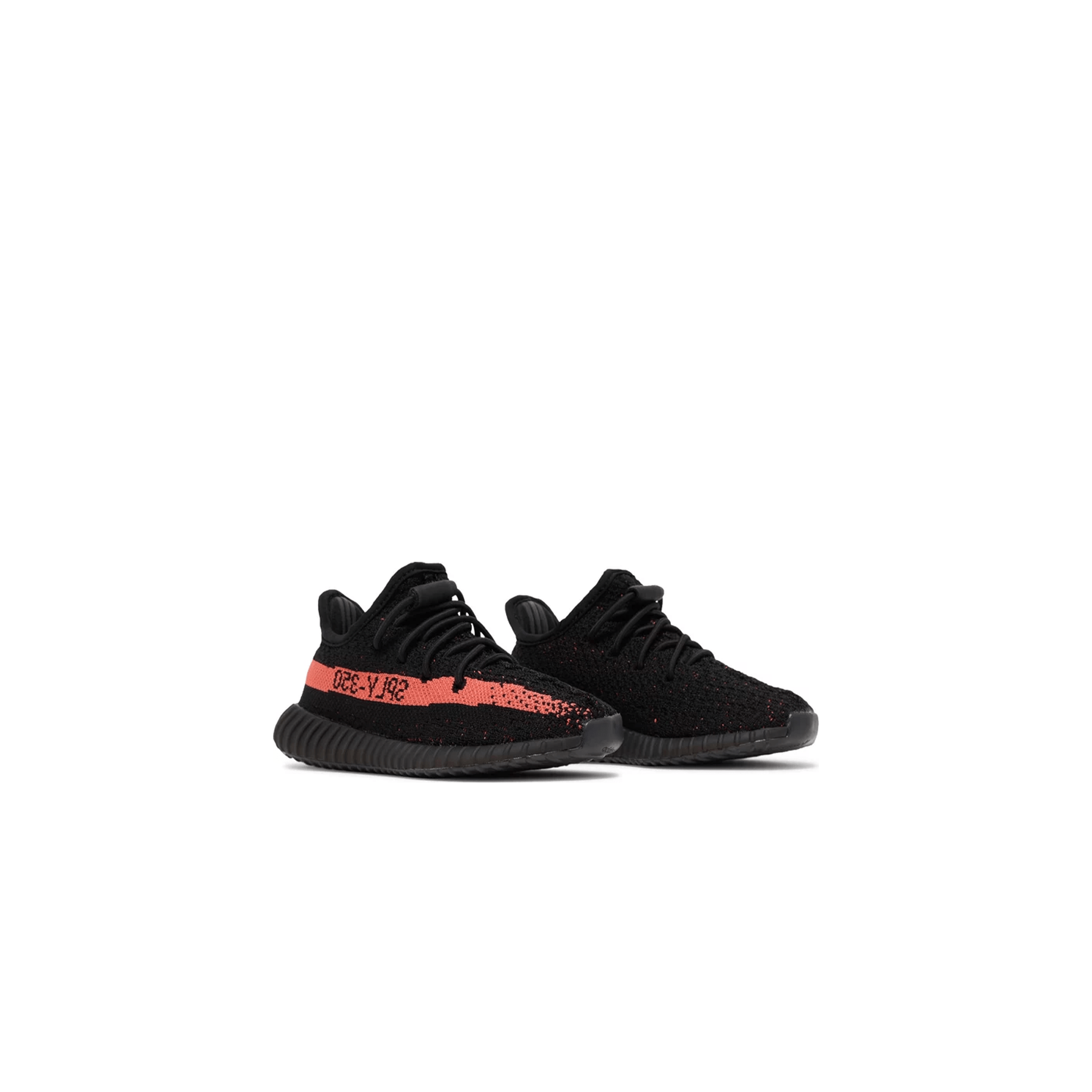 adidas Yeezy Boost 350 V2 Infants 'Core Black Red' — UK 0k | EU 16 | US 1k — Back View