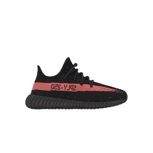 adidas Yeezy Boost 350 V2 Kids Core Black Red — UK 10k | EU 28 | US 10.5k — Side View