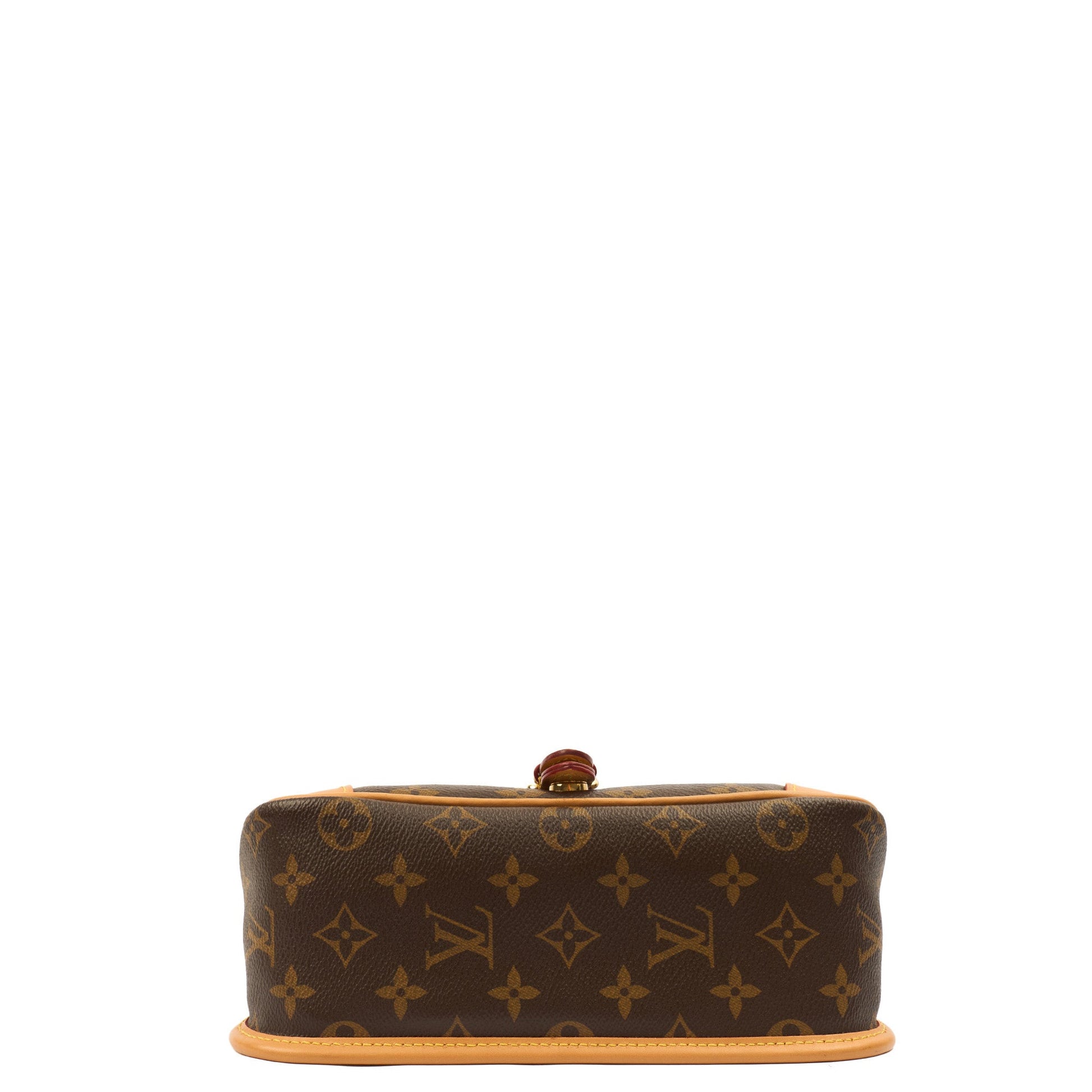 Louis Vuitton Cross Body Diane Satchel in Monogram, Canvas — Detail View