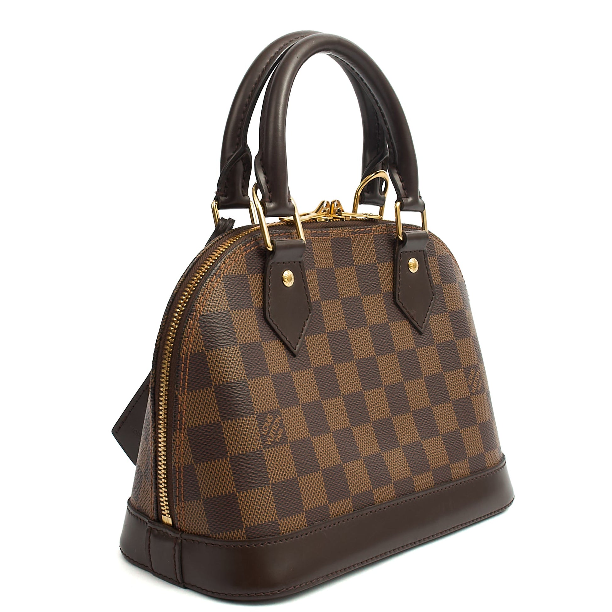 Louis Vuitton Top Handle Alma BB in Monogram, Canvas — Side View