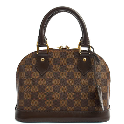 Louis Vuitton Top Handle Alma BB in Monogram, Canvas — Front View