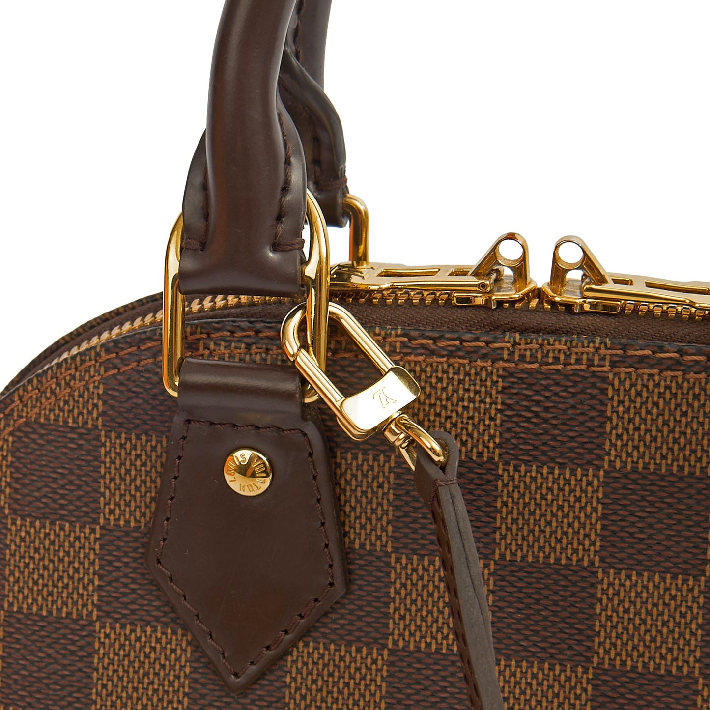 Louis Vuitton Top Handle Alma BB in Monogram, Canvas — Alternate View 7