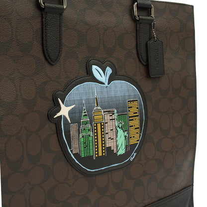 Coach Tote Graham Crossbody in Brown, Leather — Alternate View 12