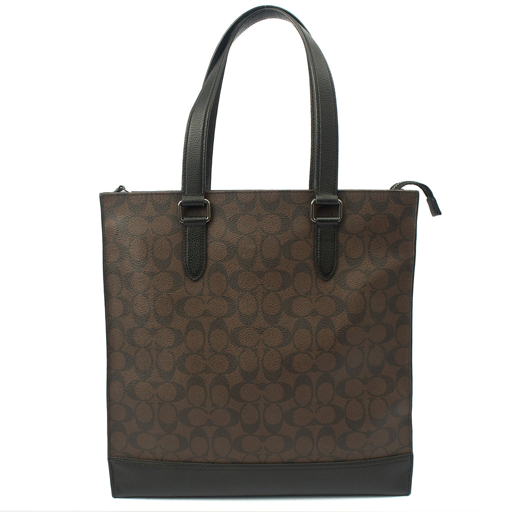 Coach Tote Graham Crossbody in Brown, Leather — Alternate View 10