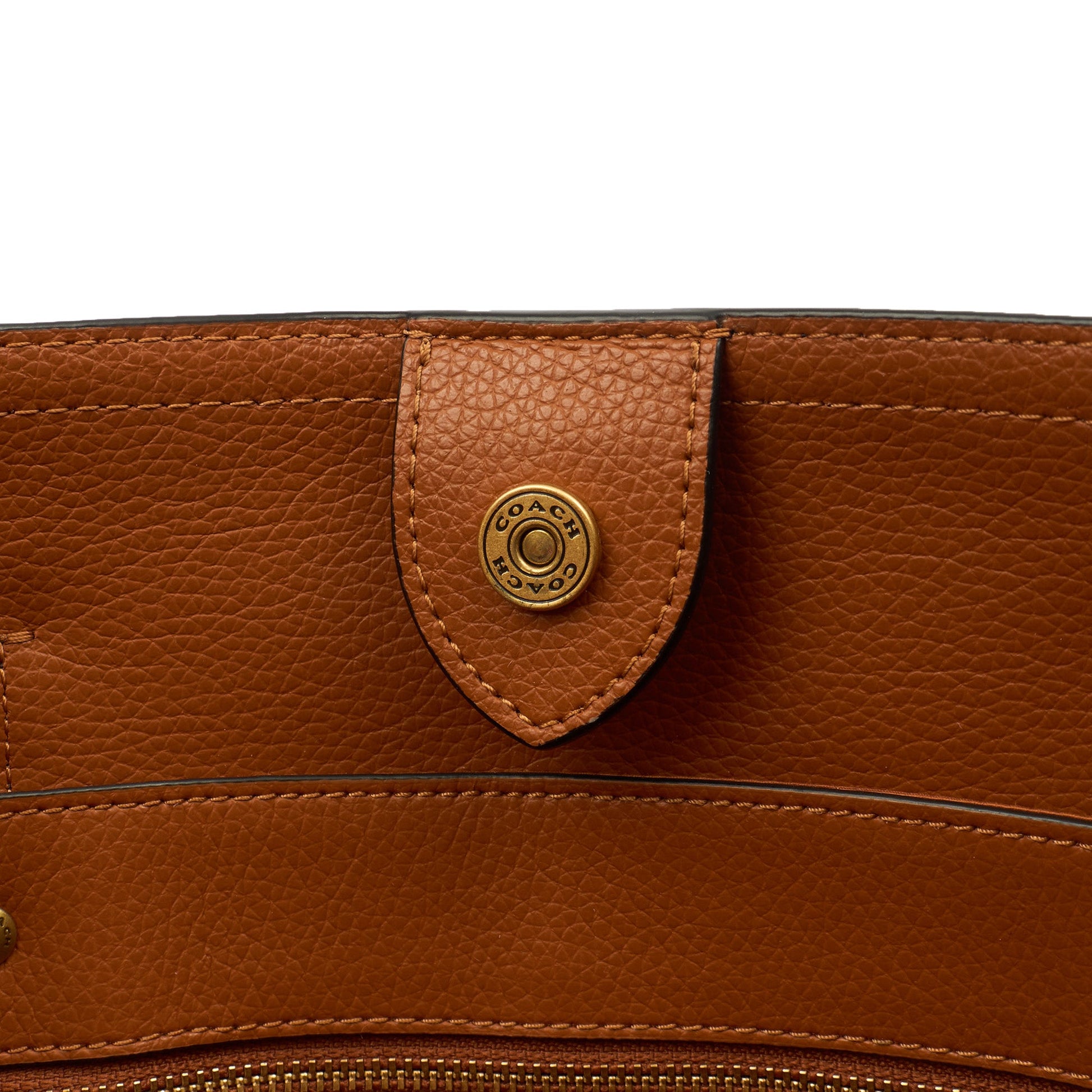 Coach Tote City Tote in Black, Leather — Alternate View 7
