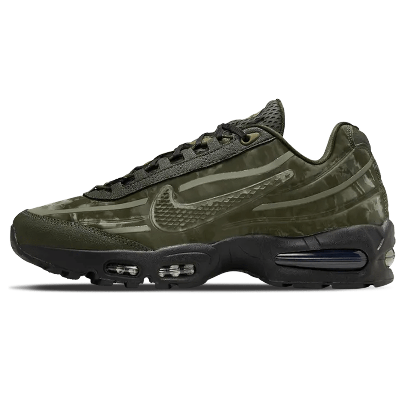 WORKSOUT x Nike Air Max 95 'Uniform' — UK 3 | EU 35.5 | US 3.5 — Front View
