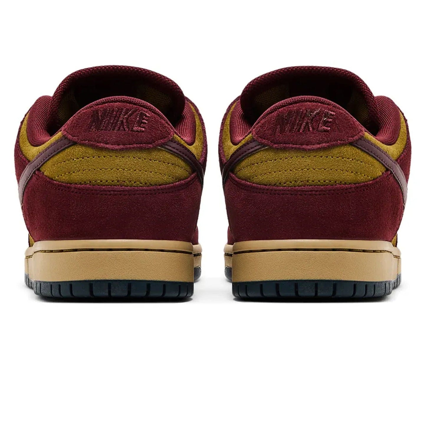 Nike Dunk Low SB 'Dark Team Red Olive Flak' — UK 3 | EU 35.5 | US 3.5 — Top View