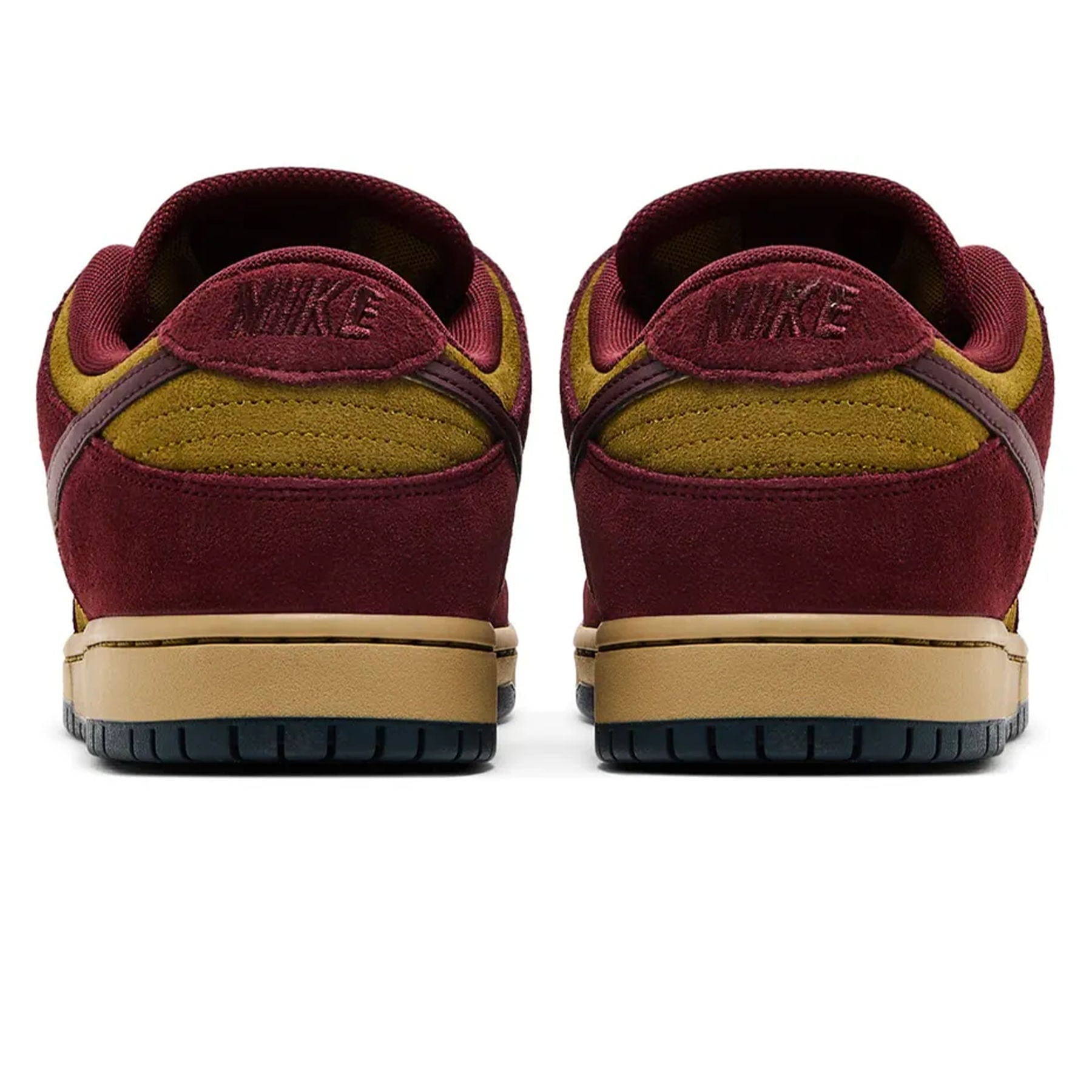 Nike Dunk Low SB 'Dark Team Red Olive Flak' — UK 3 | EU 35.5 | US 3.5 — Top View
