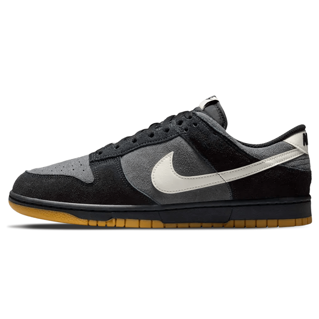 Nike Dunk Low SE 'Black Anthracite Gum' — UK 3 | EU 35.5 | US 3.5 — Front View