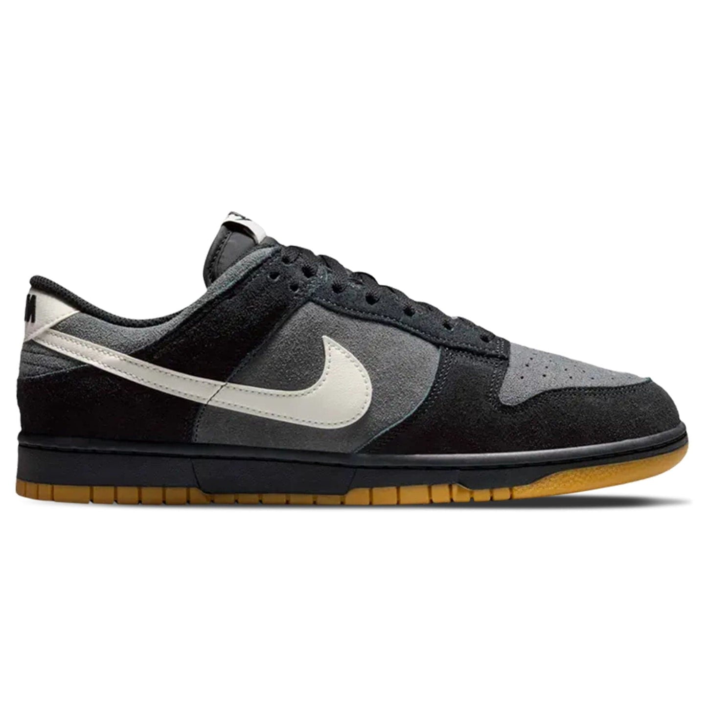 Nike Dunk Low SE 'Black Anthracite Gum' — UK 3 | EU 35.5 | US 3.5 — Side View